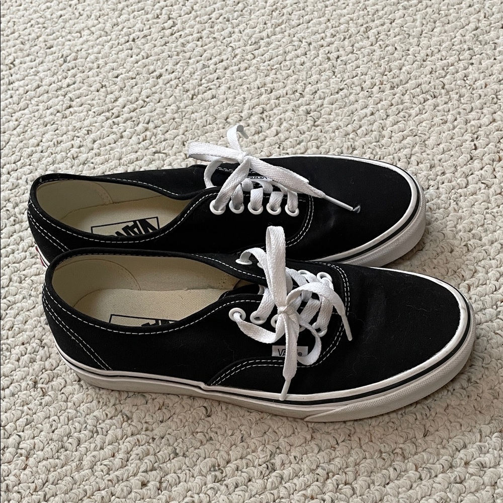 Vans Black and White Women's Sneakers